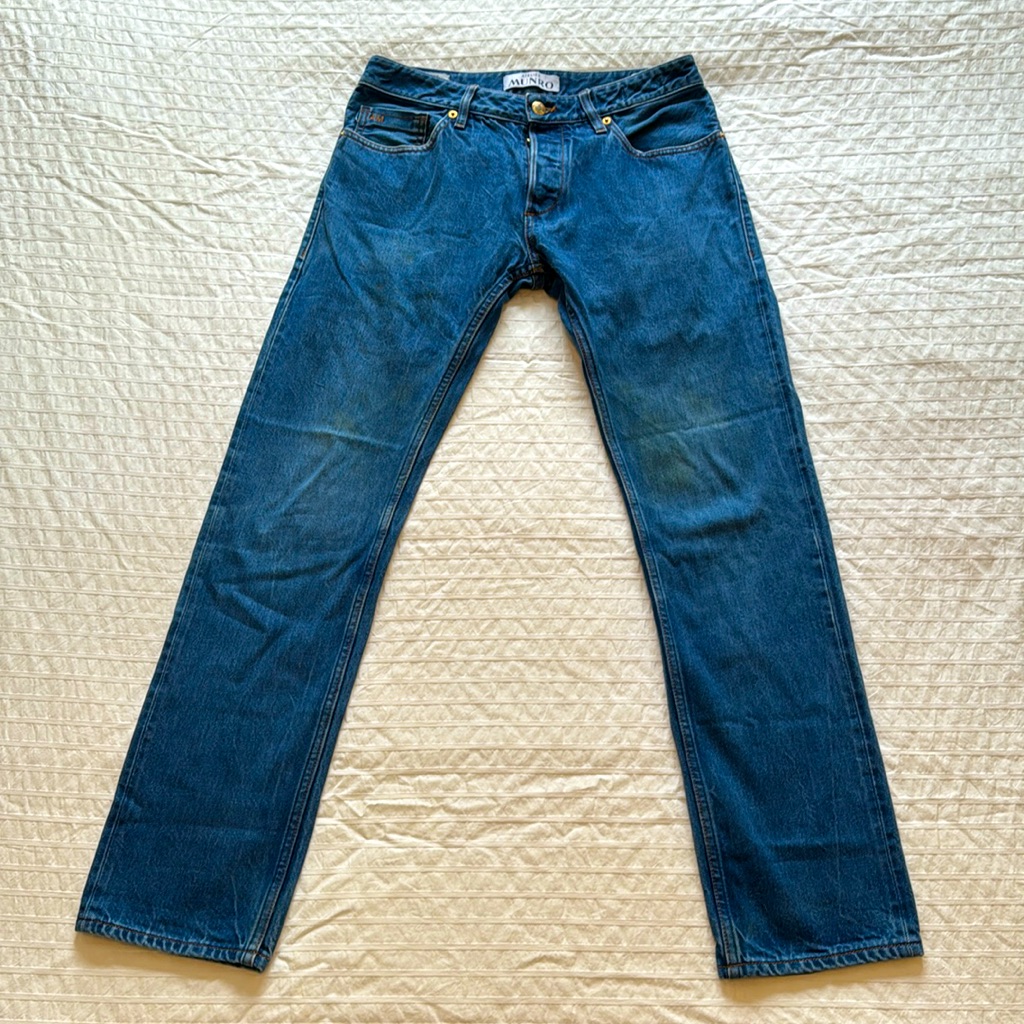 Atelier Munro Selvedge White Oak Denim Jeans Made In Italy